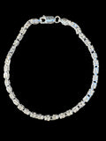 3mm Byzantine Link Bracelet - 925 Sterling Silver