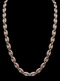 8mm Iced-out CZ Gucci Link - 925 Sterling Silver